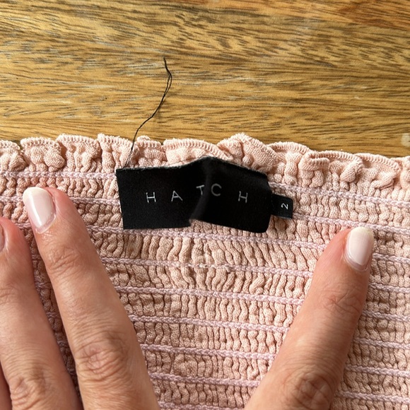 Hatch - The beach pant, pink, maternity size 2 - Picture 4 of 6